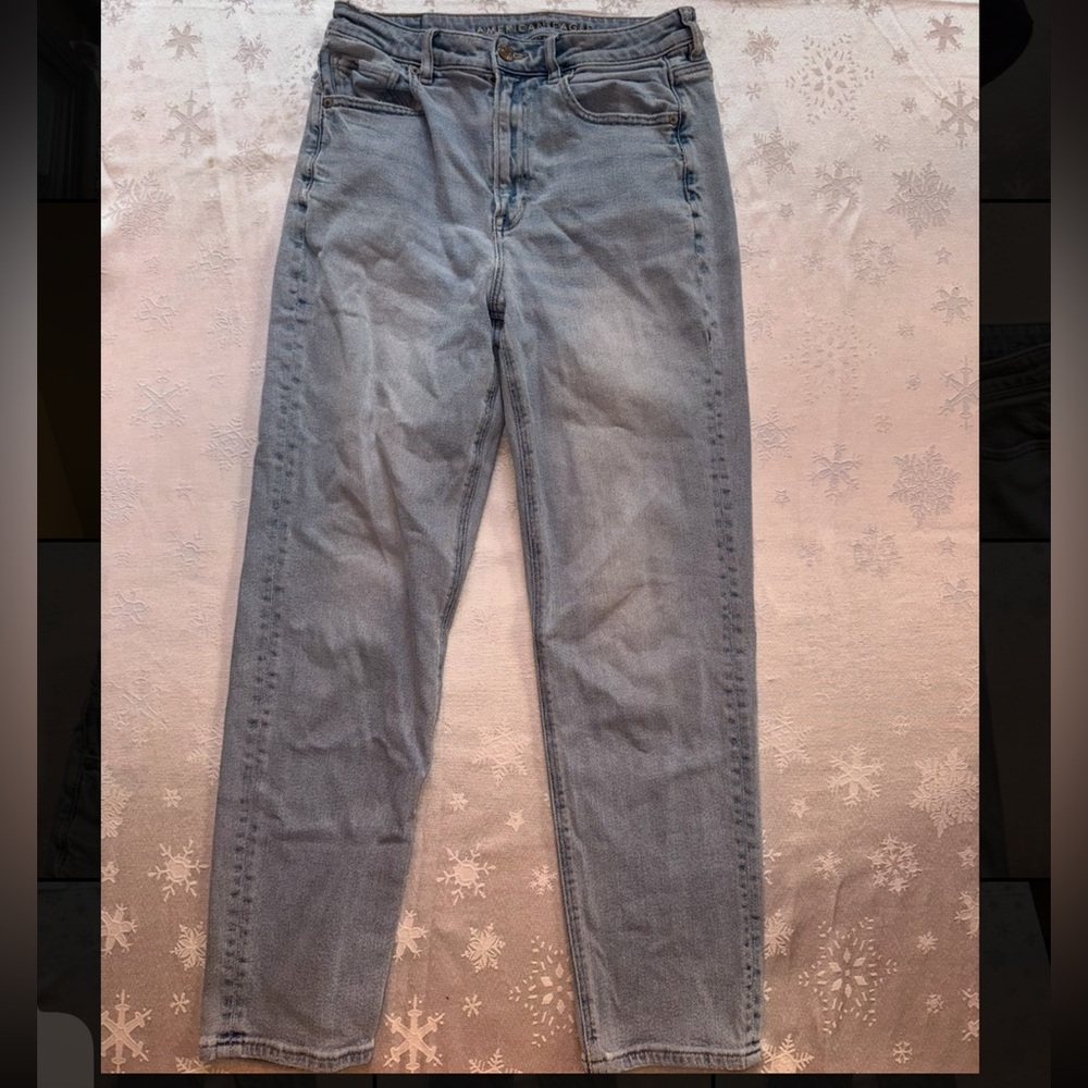 American Eagle Outfitters Straight Leg Blue Jeans